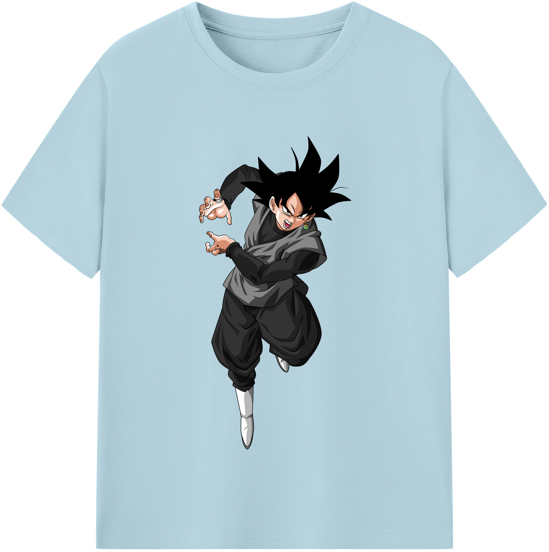 （画像用） ドラゴンボール ベジータ四世（Bejīta Yonsei）DRAGON BALL Vegeta IV 綿100％半袖Tシャツ（フロントプリント）